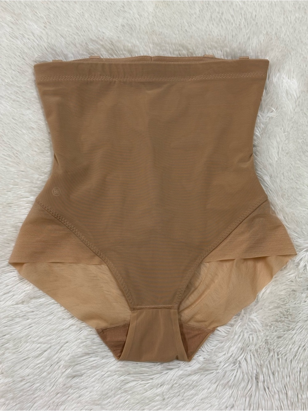 Honeylove High-Waist Shaping Brief in Camel